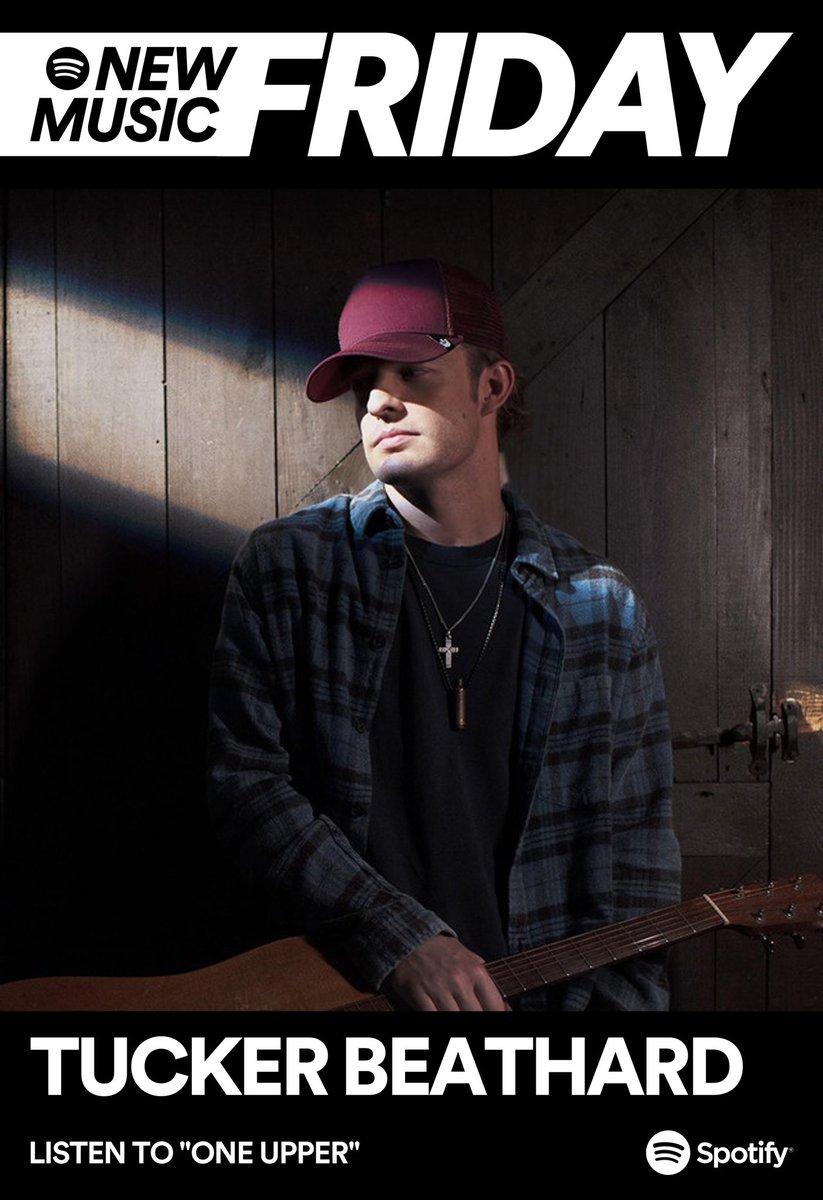 TuckerBeathard's tweet image. Thanks for the add on #NewMusicFriday, @Spotify! Listen to #OneUpper here: wmna.sh/newmusicfriday