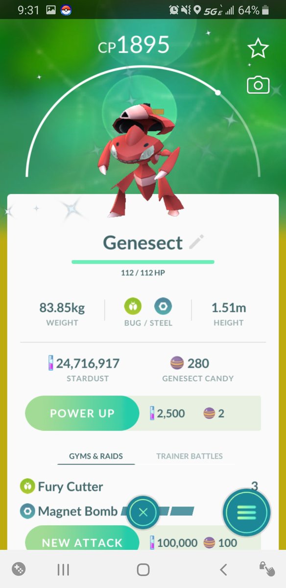 burk0518's tweet photo. Not to bad, I know their were some that did more, but I was ok with the outcome: a hundo, a shiny, couple 98s and 96s! #PokemonGO #UnovaWeek https://t.co/g9iFTpqyzX