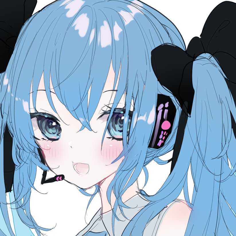 初音ミク 「wip? 」|さくら兎れみのイラスト