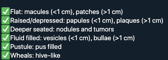 2/First off, if you haven't gone through the primary lesion  #tweetorial yet, it's a good idea to start there. Here's the link:  https://twitter.com/DrStevenTChen/status/1295033541349093376?s=20As review, these are the different primary lesions