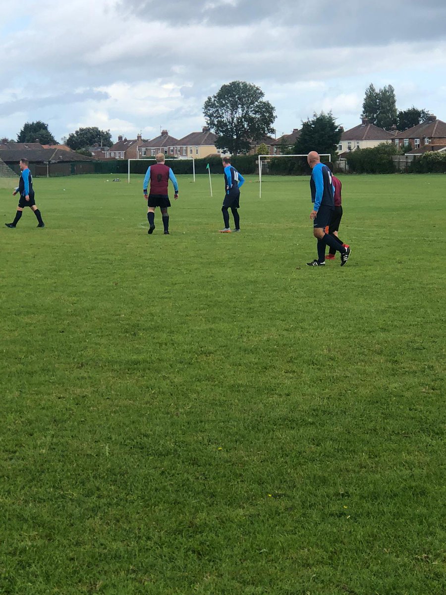 First friendly of the season  good 3 0 win against Hartlepool vets , goals from Davie, who was a constant threat, Andy minto who got up and scored, and Brian  who was alert to score the third. Great  save from Deano  in the second half.Well done lads we go again  Durham next Sat.
