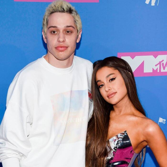 Selena showing support to Ariana& #39;s engagement with Pete Davidson.