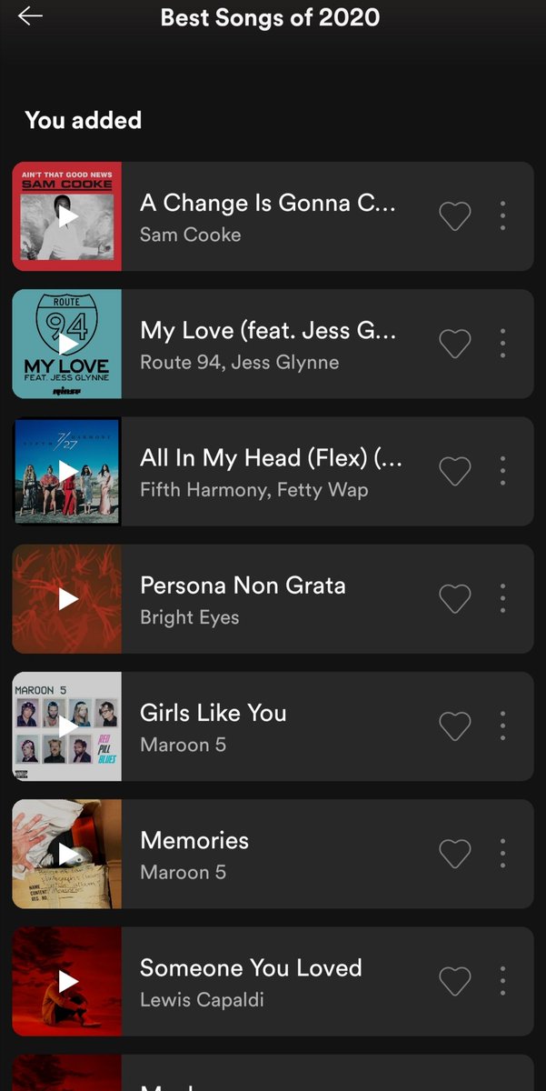 jackhandodo's tweet image. Here’s a playlist for you… Best Songs of 2020  by jackk
open.spotify.com/playlist/1nv9S…