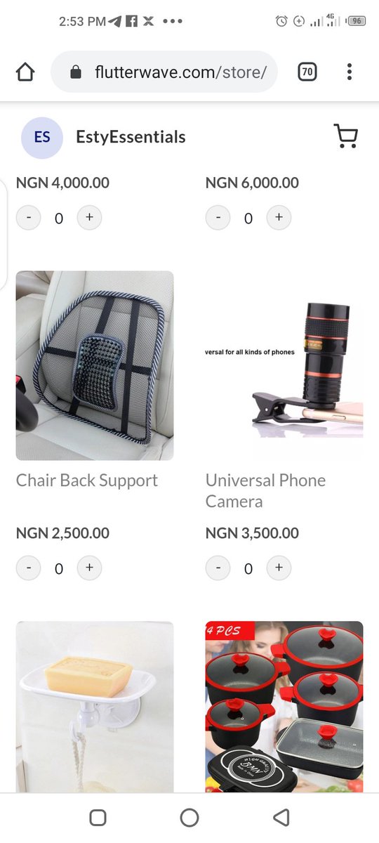 estyessentials's tweet image. PORTHARCOURT💃💃

FREE DELIVERY💃~ 5DAYS TO GO

Party Souvenir ITEMS
Kitchenware ITEMS
HOUSEHOLD ITEMS
We can also help you source

Chat Us- wa.me/2349041611671

Website- flutterwave.com/store/estyesse…

Don't miss this opportunity and ensure to share with your family and friends ♥️