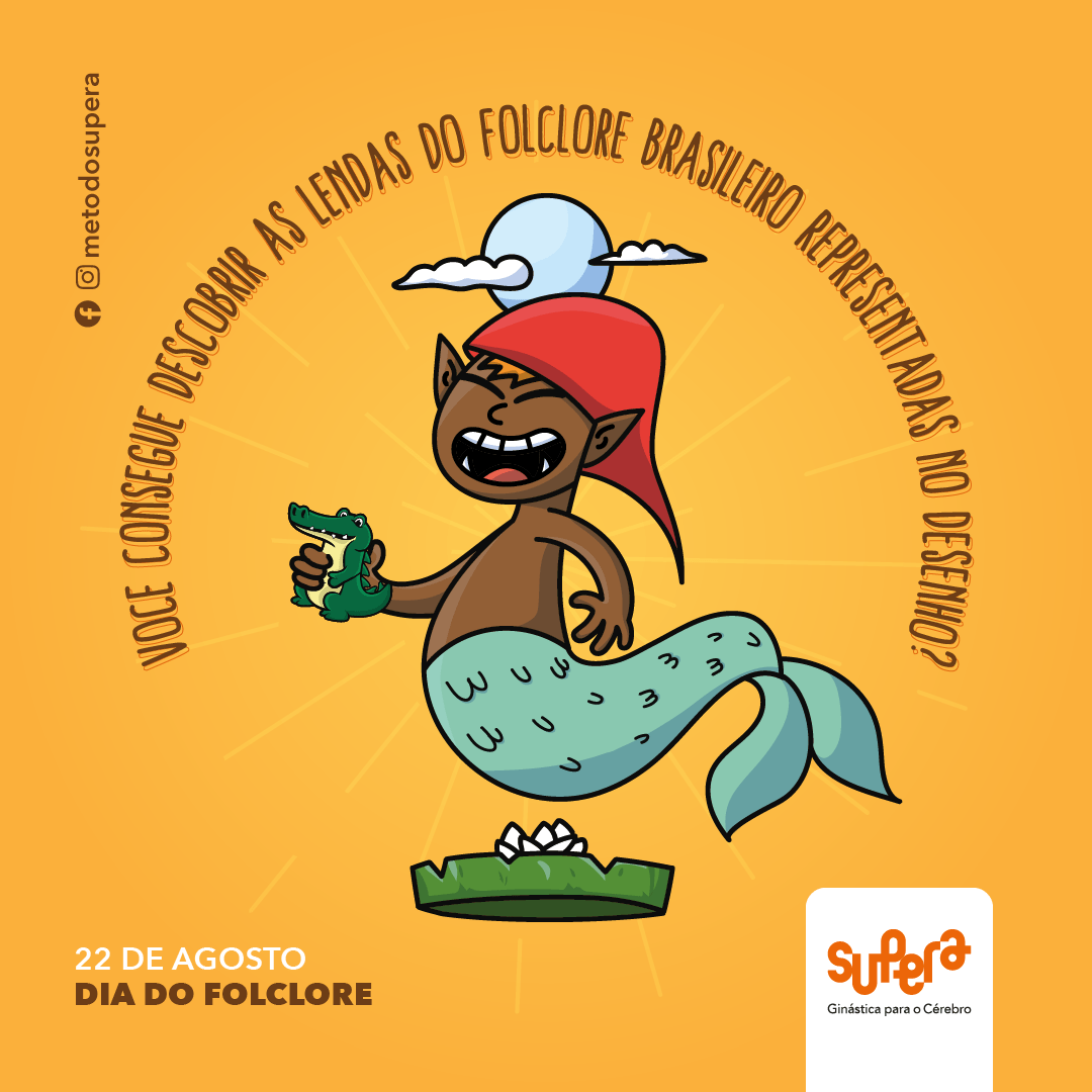 MetodoSupera's tweet image. O desafio de hoje é saber se você está por dentro do nosso Folclore!🧜♀🐊🌠
Respondam nos comentários quais são as lendas representadas na imagem. Vou dar uma dica: são 6!
Marque seu amigo e descubram esse desafio juntos! 🤓⁣
#MétodoSUPERA #FolcloreBrasileiro #LendasBrasileiras