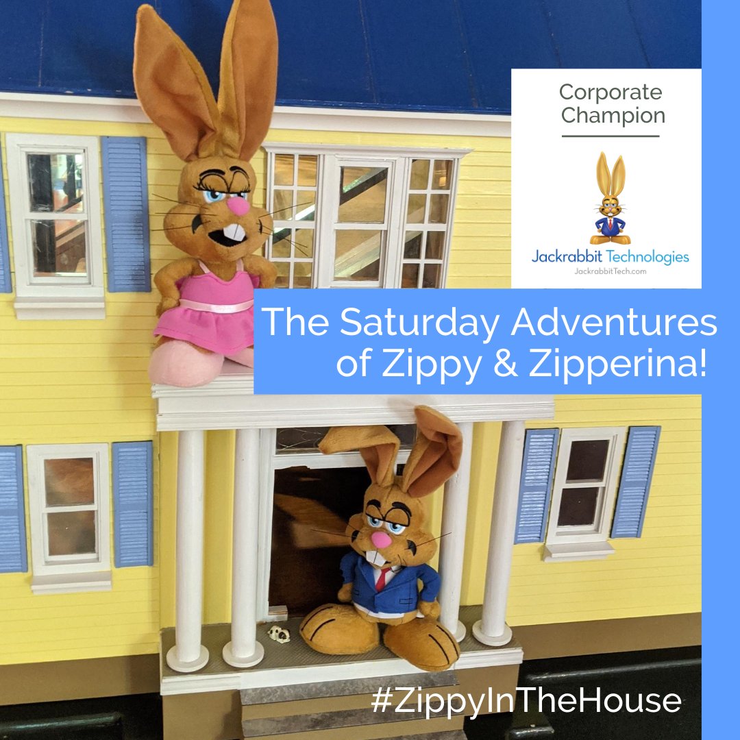 rmhclt's tweet image. Looks like Zippy &amp;amp; Zipperina from @JackrabbitTech have made themselves at home in our House. It is nice to see that our living room dollhouse has some new tenants! Do you think they will need help with their luggage? #KeepingFamiiesClose #ZippyInTheHouse #JackrabbitClass