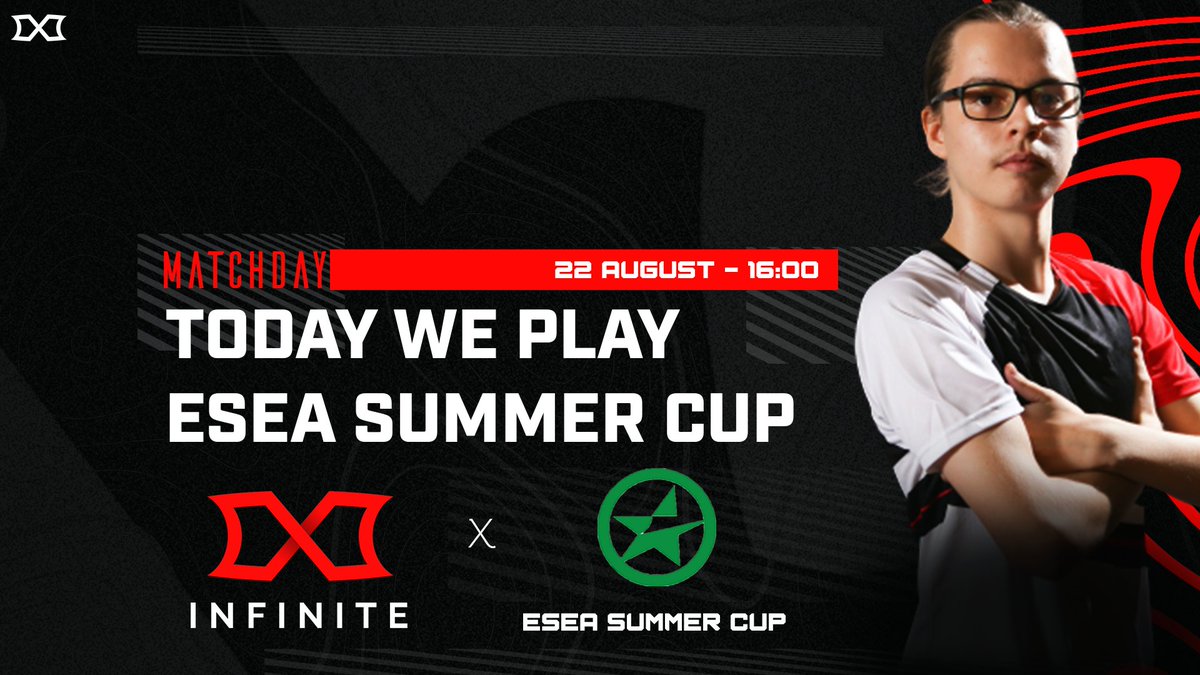 infiniteggro's tweet photo. Astăzi la ora 17:00 baietii noștri au primele meciuri oficiale sub numele Infinite, in cadrul ESEA Summer Cup
Meciurile sunt transmise live de către @WertyCaster pe canalul sau.
https://t.co/Sl5ULzaDMM
#infinite2020 https://t.co/9A1cLDAUUY