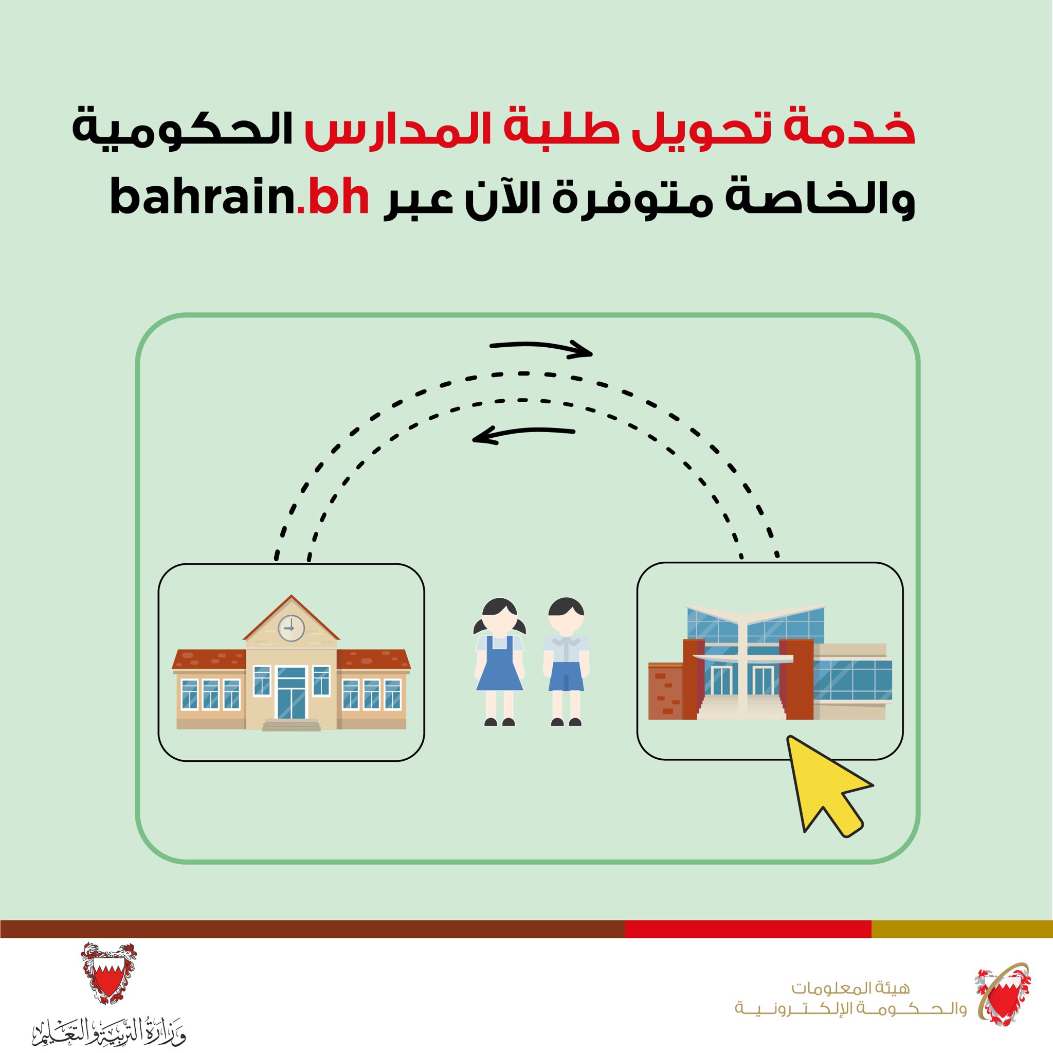 هيئة المعلومات و الحكومة الإلكترونية | تخطط لتغيير مدرسة ...