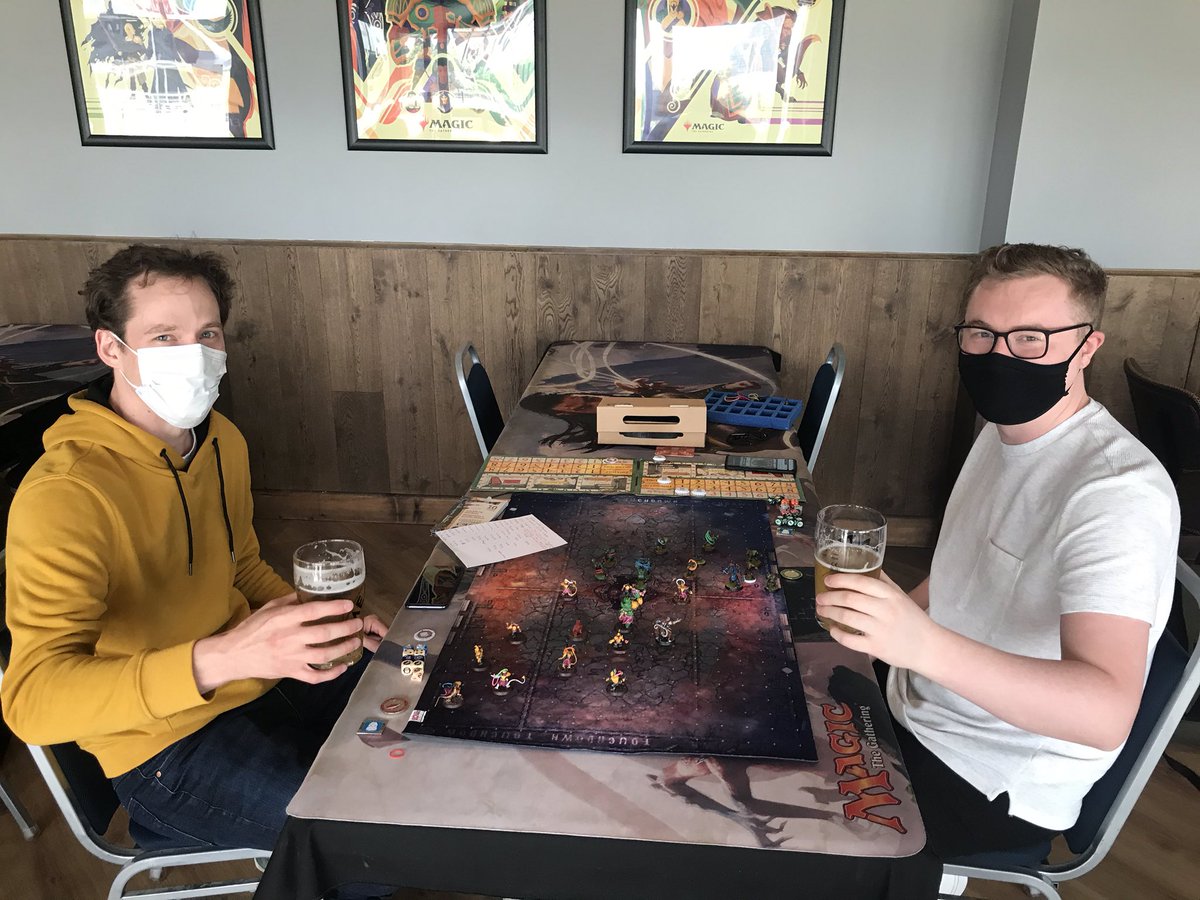 talkNUFFLE's tweet photo. And we’re off in Borak Bowl II @RuleZeroLondon !!! Players from @TheECBBL @DBL_Official20 @bromleybbl and Zero Bowl playing some bloodbowl today. https://t.co/C3bZUzdlug