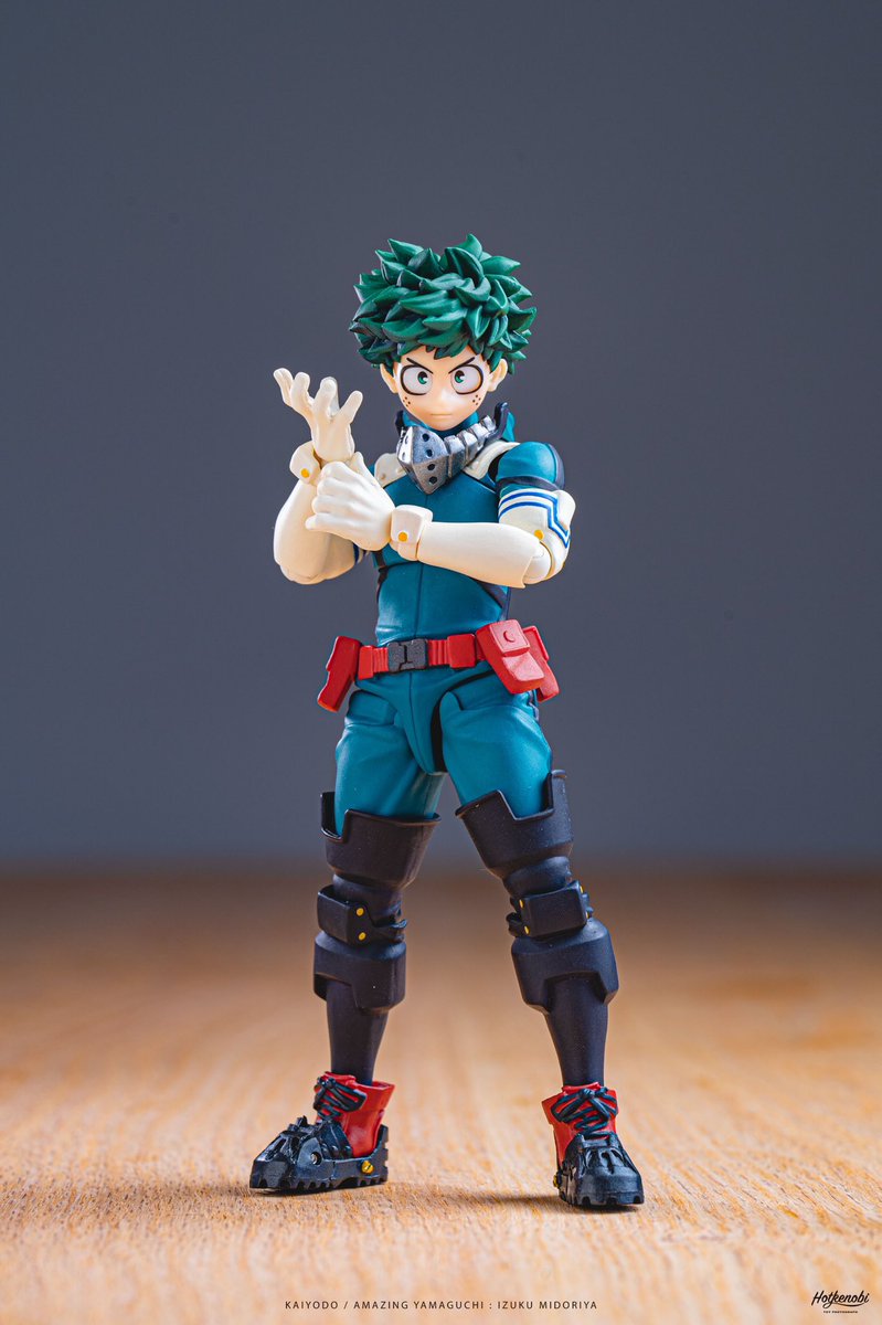 アメイジングヤマグチの緑谷出久が発売されたので触りながら何枚か撮っ