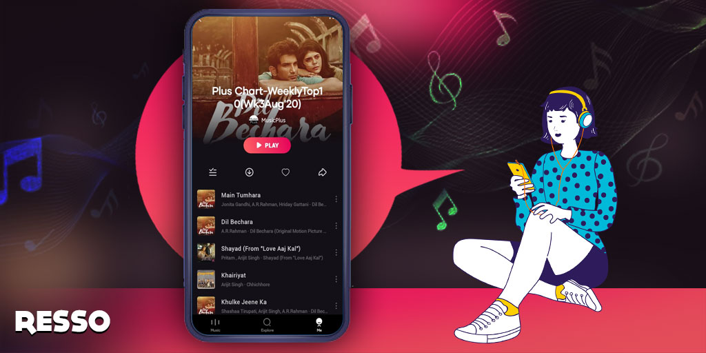musicplusindia's tweet photo. This week on #PlusChart, #Ghungroo from #War made a comeback. Stream the Top 10 songs from Plus Chart on @RessoIndia #resso- https://t.co/bLekNuTj10.
#weeklymusicchart #bollywoodfilmsongs #hindimusic https://t.co/Hlj1azHr4D