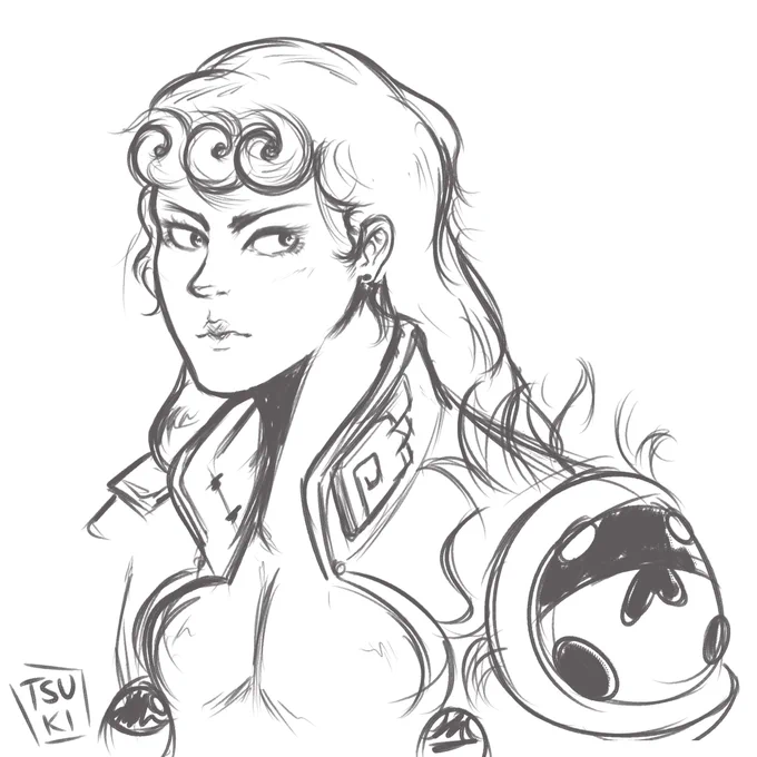 POV: You're about to get beat by GioGio for calling frogs nasty 

#artph #jjba #dnd 