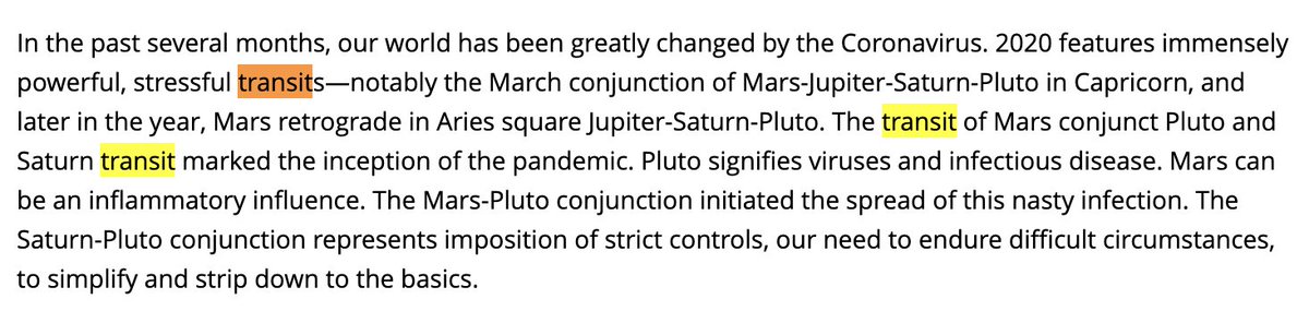 Indeed, this article here goes so far as to call a three-planet conjunction in Capricorn a 'transit', which is far removed from its traditional sense of 'being in a particular area of the zodiac'