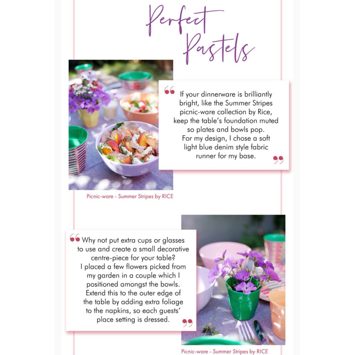 SewWhite's tweet photo. AD| There is still time to enjoy a beautiful Al Fresco meal before we all start reaching for our favourite knitwear when the weather changes. 

In my latest article for @elyswimbledon I created two beautiful Al Fresco tables. Read the full article here...
https://t.co/TbGPf0H0qo https://t.co/KxgTKxjnTu