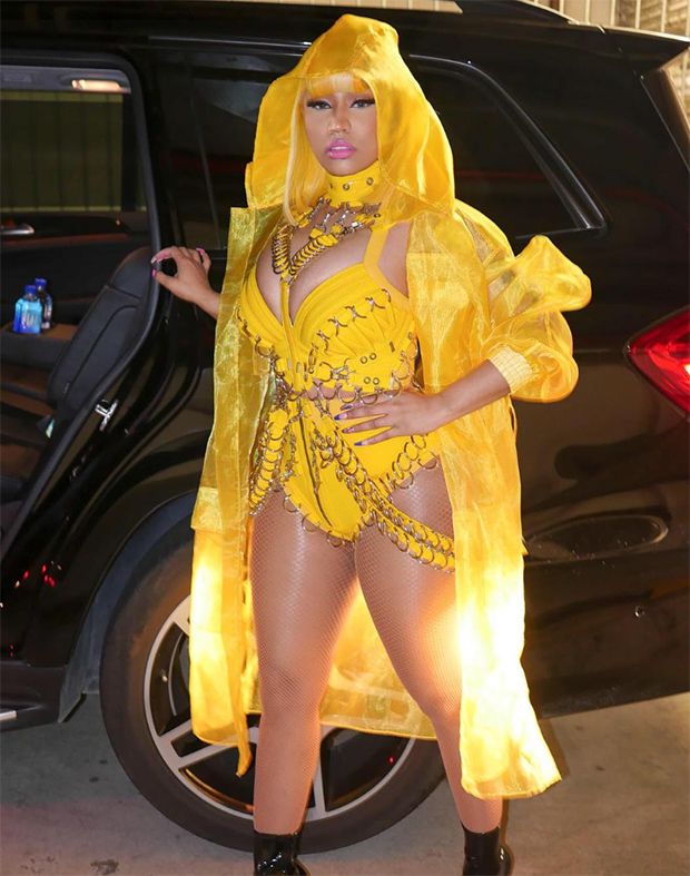 Nicki Minja in Yellow