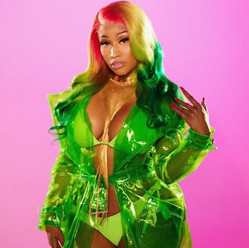 Nicki Minaj in Green