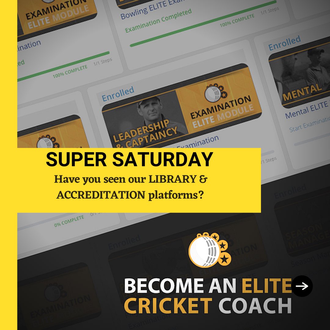CoachedCricket's tweet photo. π YOUR journey to access our ELITE COURSE starts HERE!!
.
π Buy our LIBRARY or ACCREDITATION COURSE TODAY & start your journey with usβ
.
π Invest in your coaching career and be a part of the @coachedcricket journey as we look at #TRUEGLOBALLEARNINGπ
.
.
#onlineeducation https://t.co/7HGZWLdJ5a