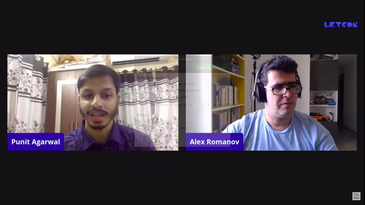 We are live with  <a href="/BeamCTO/">Beam CTO | beamcto.beam | #PrivacyIsNormal</a>, CTO of <a href="/india_beam/">Beam India</a>. Alex is sharing his thoughts on "Private Defi".

Join us know: bit.ly/letcon-day3

#zubiletcon #Blockchain #DeFi