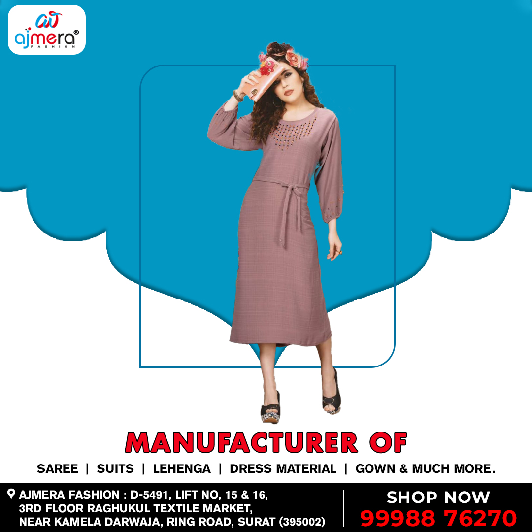 Printed Cotton Kurti in Surat, Printed Cotton Kurti Manufacturers Suppliers  Exporters India