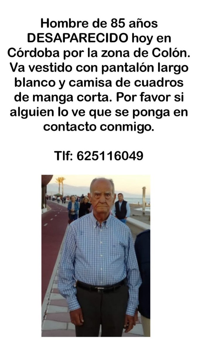 Desde el club solicitamos toda la ayuda y colaboración de la ciudadanía
