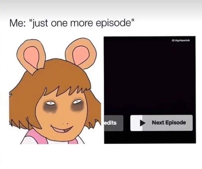Every single night.