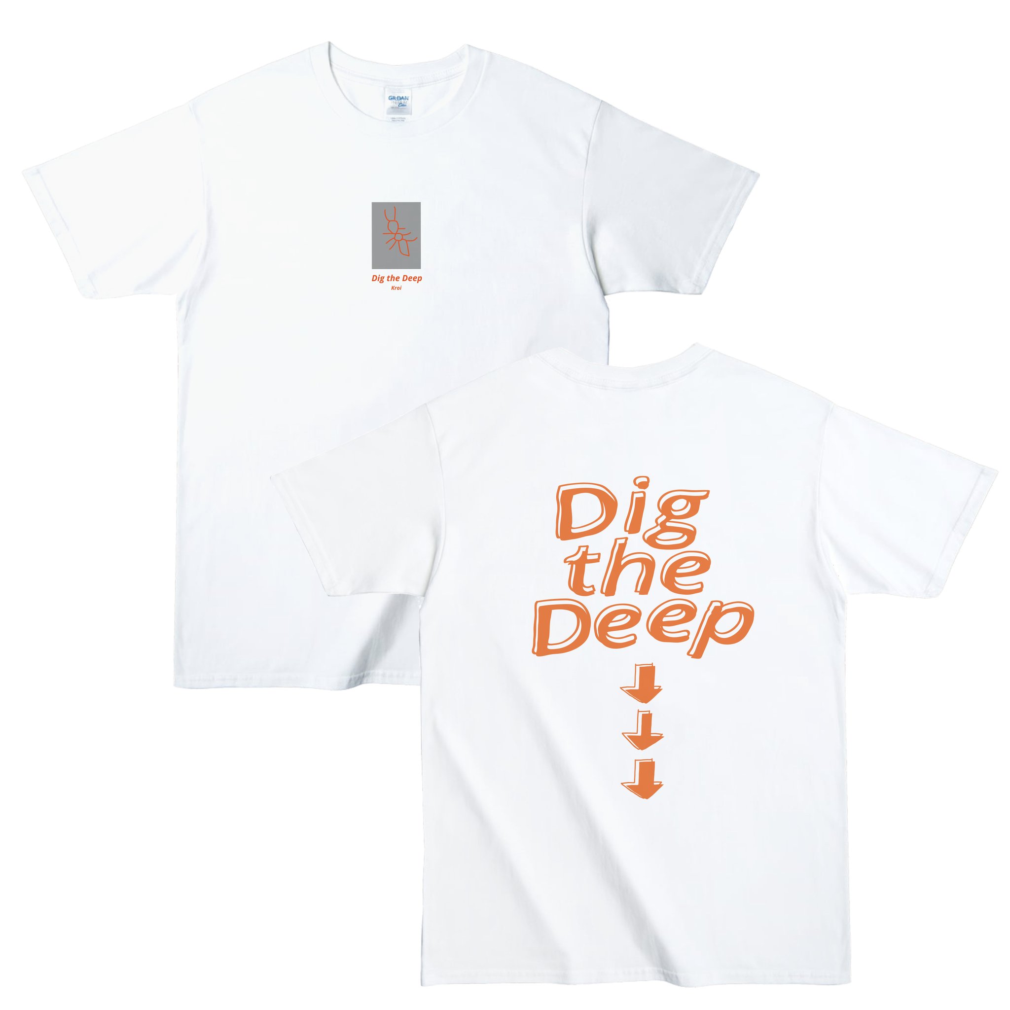 Kroi Tシャツ XL dig the deep 2021-2022 Kroi OFFICIAL STORE