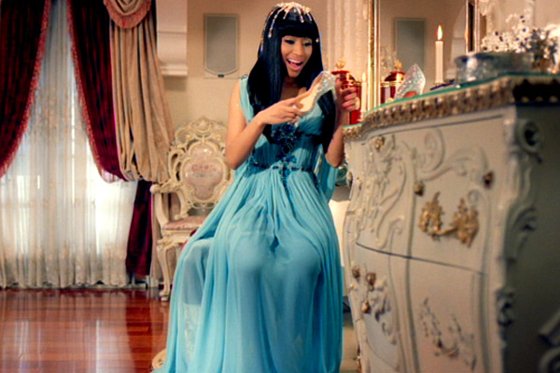 Nicki Minaj in Sky Blue