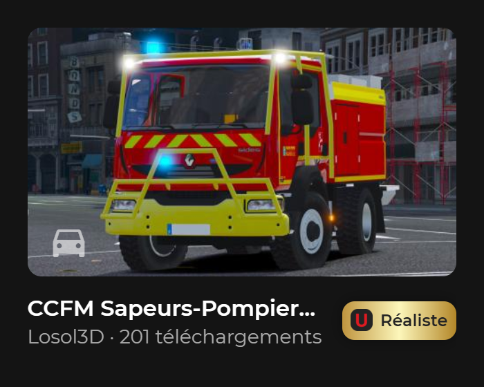 UrgencesMods's tweet photo. 🚨Nouveauté https://t.co/5oAtKF8nYj :
Le badge "Réaliste" débarque sur UrgencesMods ! Découvrez ou redécouvrez des mods sélectionnés par l'équipe du site pour leur ressemblance saisissante avec la vie réelle. Immersion en jeu garantie avec ces créations ! 💯 https://t.co/jHMA5V8JN5
