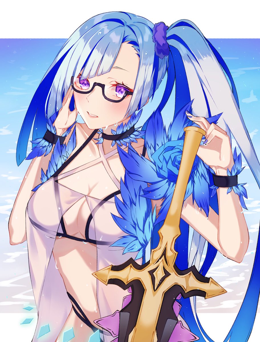 Fgo 水着ブリュンヒルデさん Fgo ゆーみのイラスト Fgo 水着ブリュンヒルデさん Fgo ゆーみのイラスト