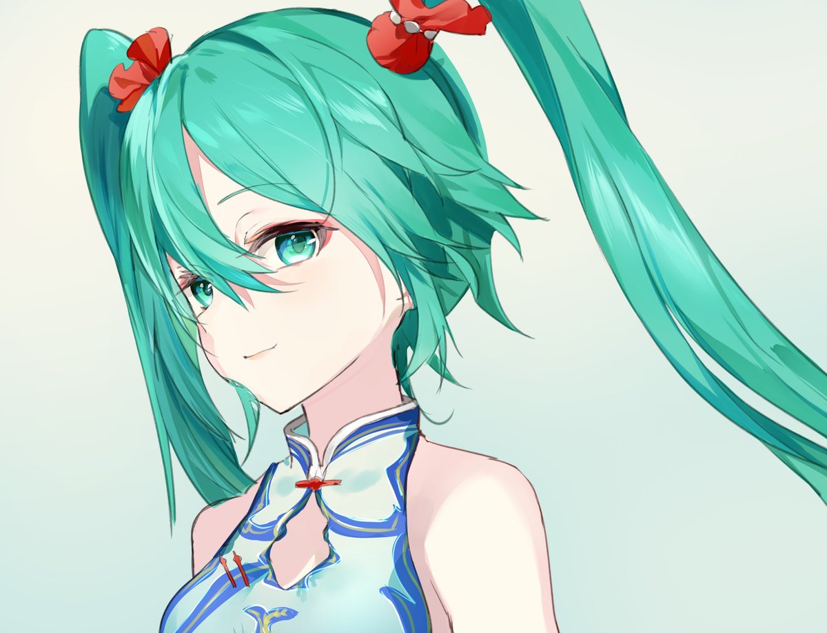 初音ミク 「ミクさん 」|つかさのイラスト