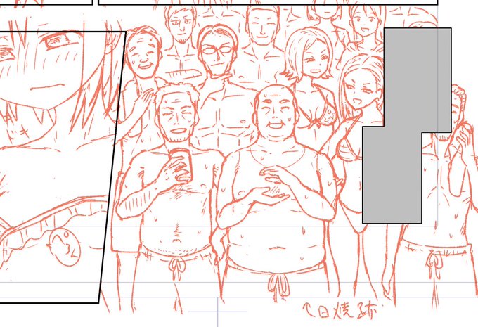 モブキャラでおじさんの練習してたら時間かかった 