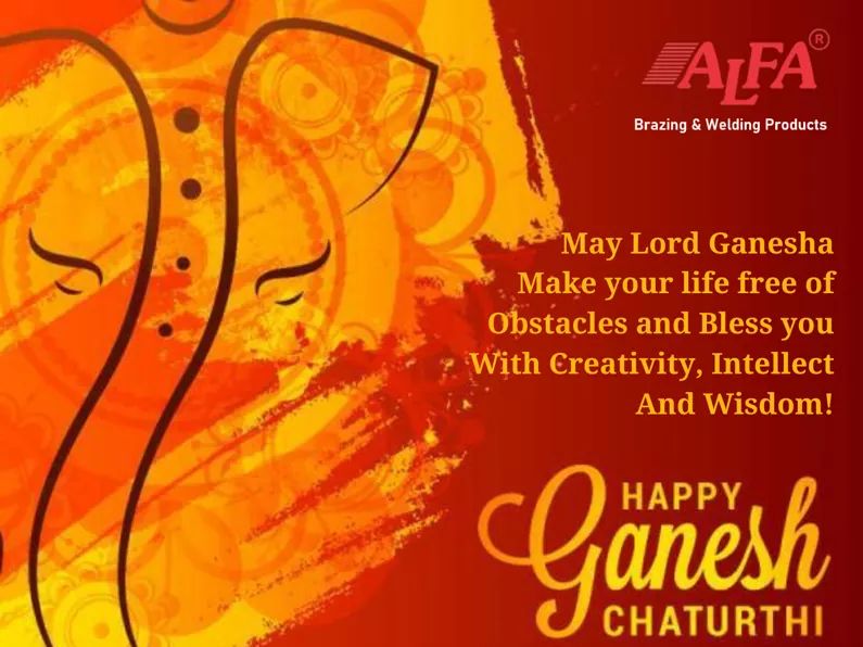BrazingAlloys's tweet photo. Lord Ganesha epitomises wisdom, knowledge and learning.This Ganesh Chaturthi, let us all bow before Lord Ganesha and pray to him for eliminating the darkness from our minds and illuminating it with knowledge.

HAPPY GANESH CHATURTHI !!

Mail us at abhinavjain@indiansolder.com https://t.co/vTuOqj5vS7