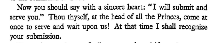 An interesting communication between Mongol powers and Christian leaders that highlights how the opportunity was messed up - Letter extract from Guyuk Khan to Pope Innocent IV in 1246