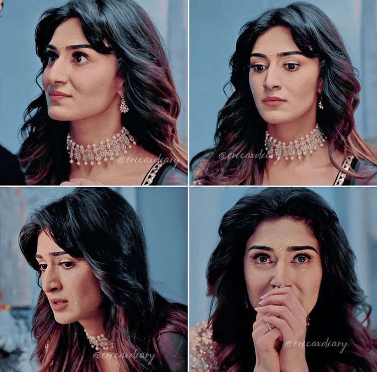  #EricaFernendes is a beautiful crier.. & today P the mother cried for her sneha in front of the man she loved..she expected to always be with.. & the one she thought would always be there for her..her getting pushed wasn’t even questioned.. her hatred her badla