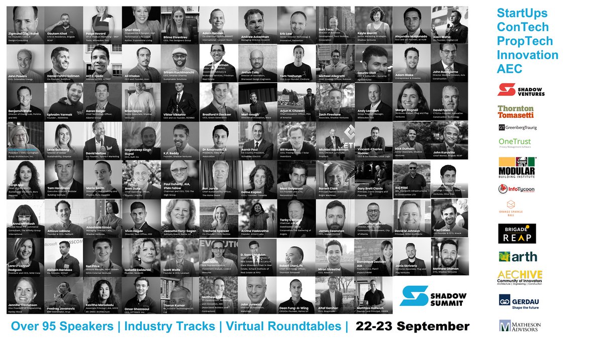 _aecHive's tweet image. #aecHive is happy to be supporting @shadowventures &quot;Shadow Summit 2020&quot;. Over 95 Speakers, #IndustryTracks #VirtualRoundTables #Design #Build #Operate  shadowsummit.co (get 20% discount code AECHIVE2020) #shadowsummit  #AEC #StartUp #ConTech #PropTech #Innovation