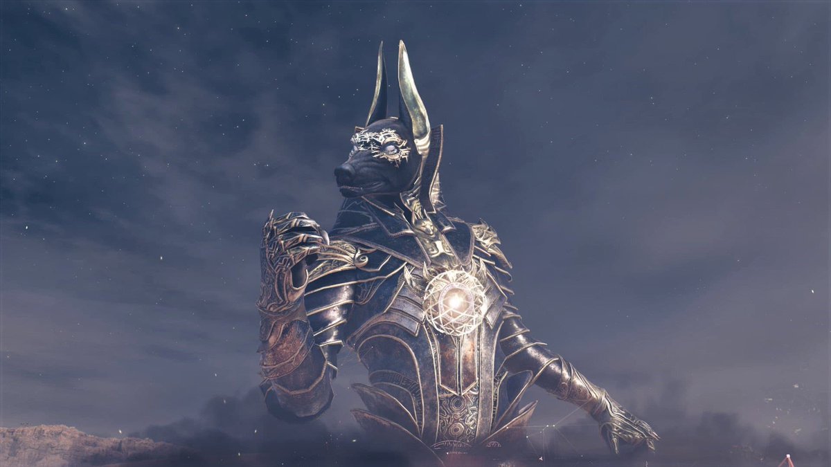 Anubis was Protector too.He Protected Gods & tombs of Deceased, didn't let harm come to them, punished those who did harm. When Set went to kill Osiris disguised as a Leopard, Anubis caught him, branded him w/ hot ironFun fact: This is how Leopards got spots.5/8