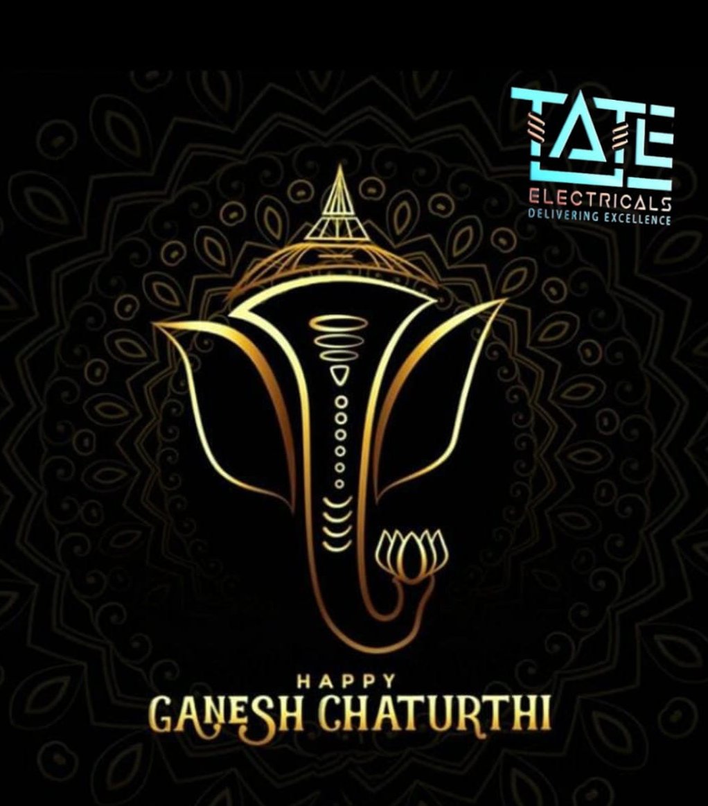 TateElectricals's tweet photo. May Lord Ganesha bless you and your family with good fortune and wisdom and remove all obstacles!!!
#ganeshchaturthi
#ganpatibappa #ganpati #bappa #ganpatifestival #pune #tateelectricals #transformers #lordganesha #ganesha #engineering #tate https://t.co/XmbhaJM6x0