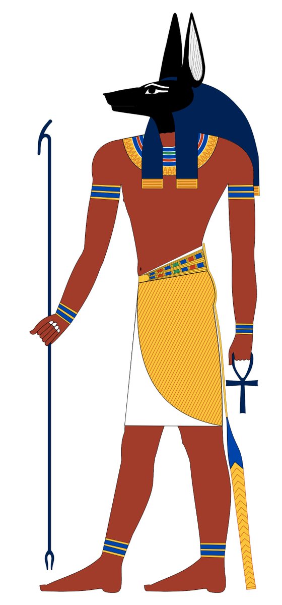 Let's know the Lord of the Duat: ANUBIS!!!Anubis is the God of Mummification & Afterlife!I will talk about Anubis' Origins (2-3), what He meant to the Egyptians, as He took on the role of Judge and the Protector of the dead & Afterlife (4-7). #ACFacts in 8/81/8