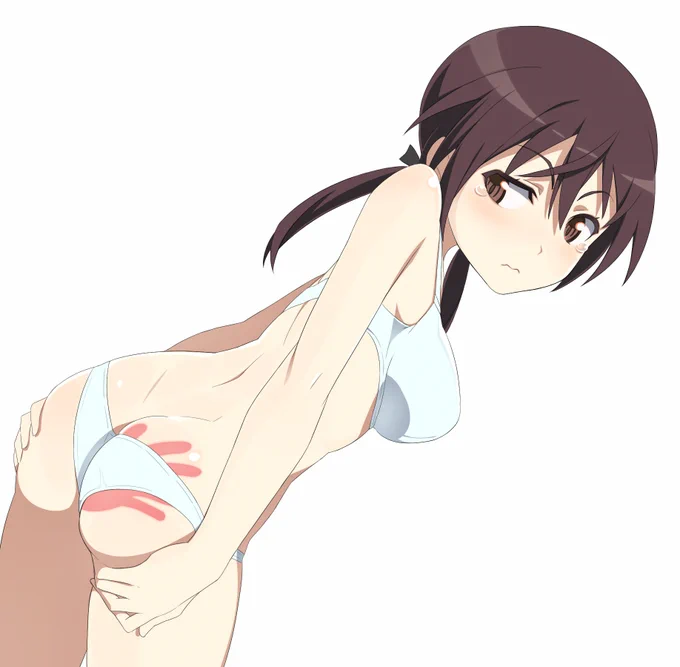 お尻がヒリヒリしてるバルクホルンさん～ 