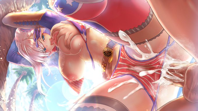 [R-18]これからお世話になる(酷使的な意味で)水着武蔵ちゃんに魔力注入 