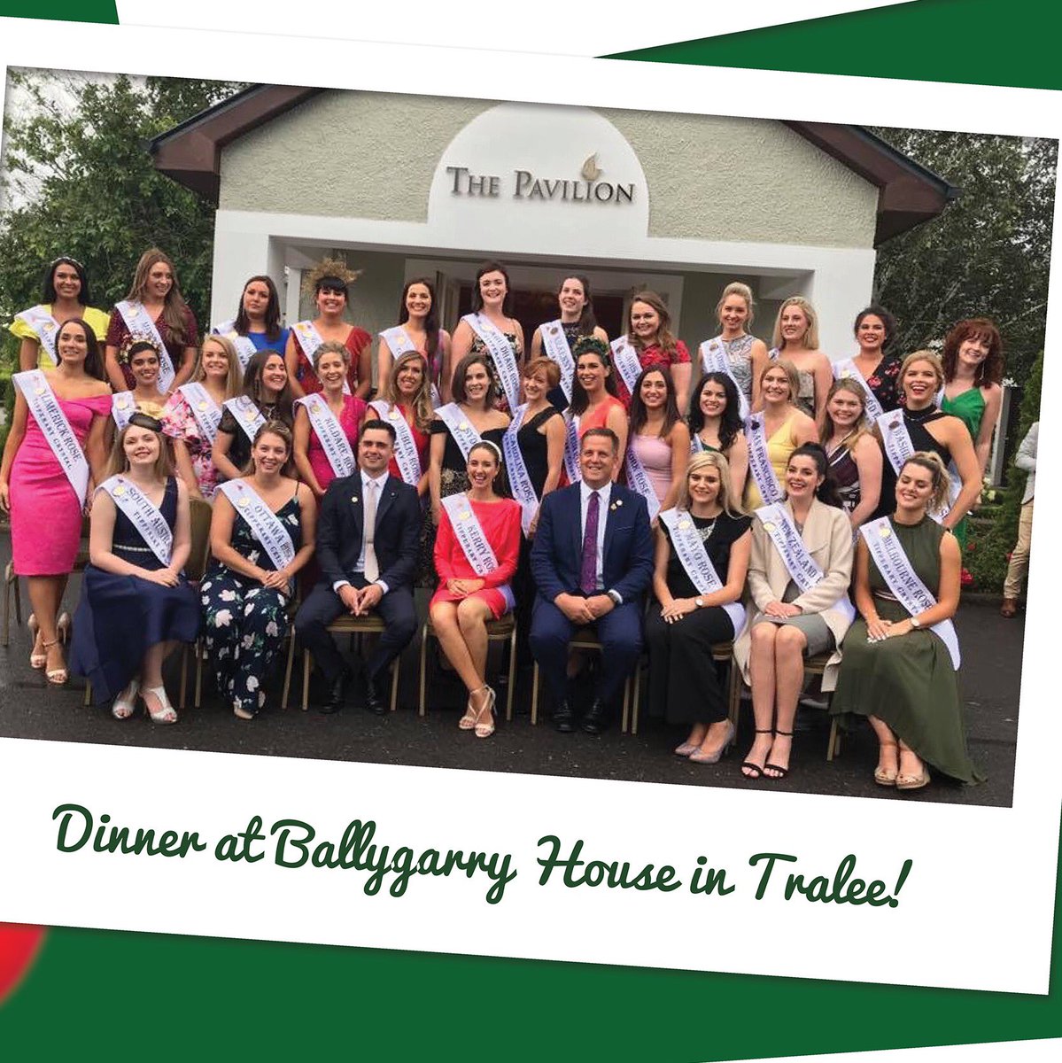 Looking back at the fabulous day at @BallygarryHouse last year! Day 6 of our 10 day countdown of #RoseMemories 🌹😊

#LimerickRose #RoseofTralee