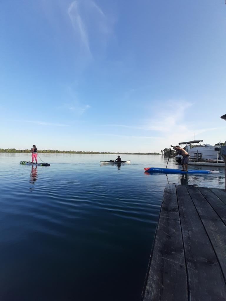 H2OAlliance's tweet photo. The paddle boarders are off from the Detroit River! Have a great paddle you two! Fun Fact- The Detroit River is the only international wildlife refuge in North America. #LakeErieChallenge #paddleislife https://t.co/BZOjennLdA