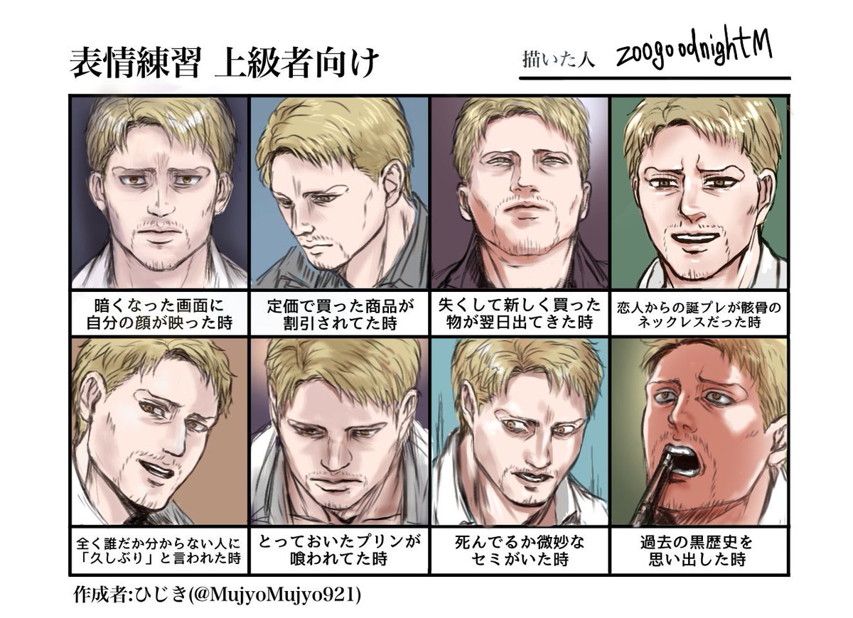表情練習上級者向け のイラスト マンガ作品 14 件 Twoucan 表情練習上級者向け のイラスト マンガ作品 14 件 Twoucan