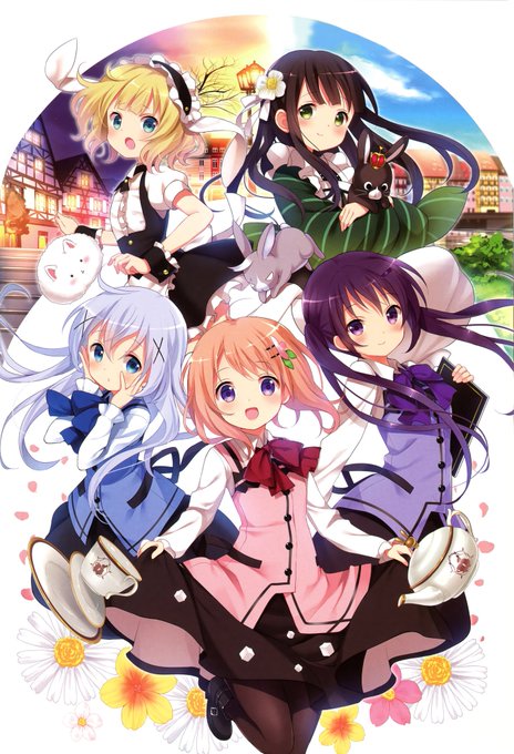 ごちうさ 高画質 のtwitterイラスト検索結果 古い順