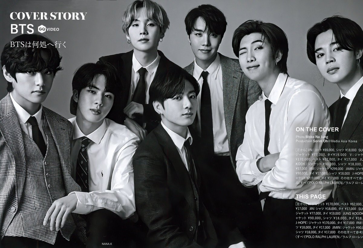 Soo Choi Rest Wow Gq Japan Cover Story Bts Twt