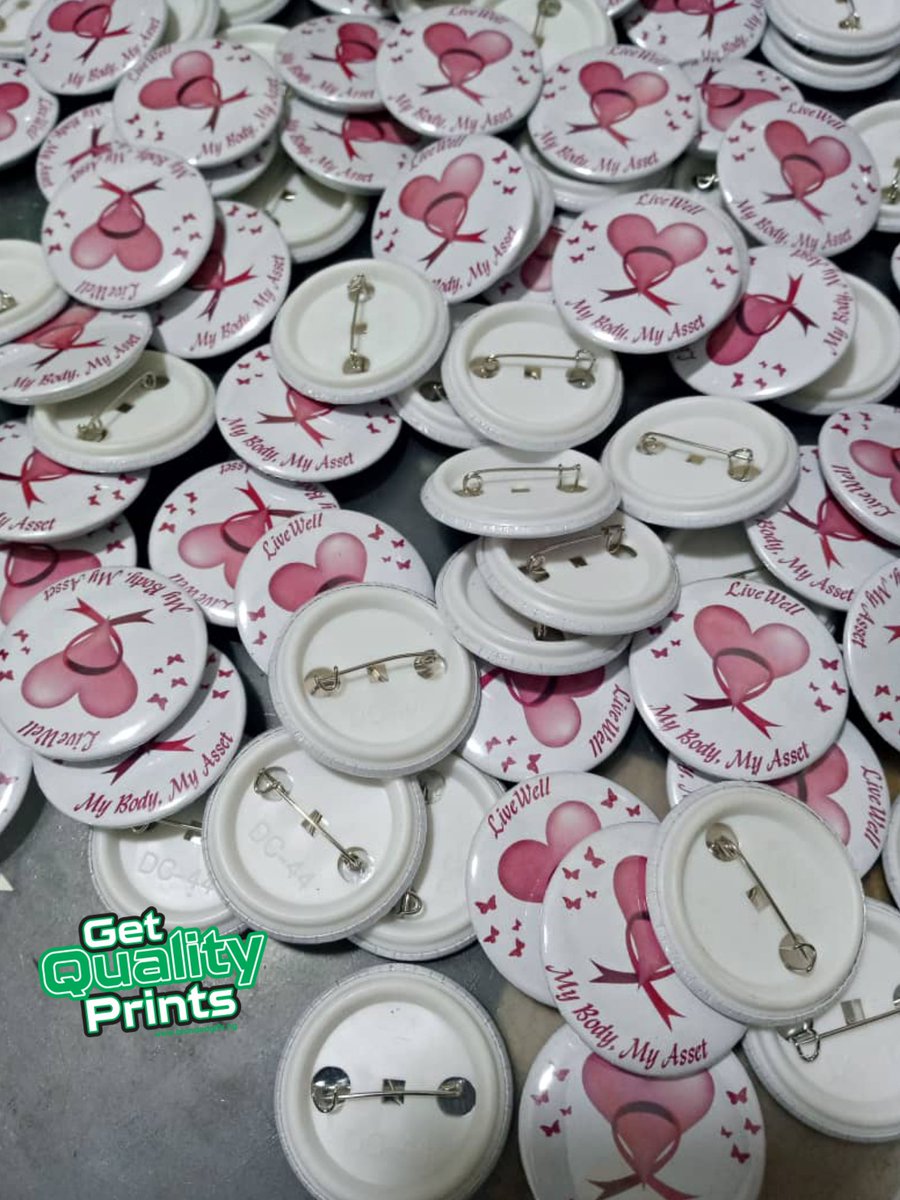 Brandedgiftsng's tweet photo. Printed Button Badges
Get Quality Prints! Boost your Brand Visibility.
For more enquiries, call 0703 1335 285 or Email us: sales@brandedgifts.ng
#ButtonBadge #badges #pin #Customizedpin #customizedbadge #seminar #staff #office #schools #church #occasions #conference #launch https://t.co/Ty7i5j7Ia6