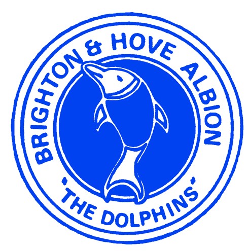Did you know that Brighton & Hove Albion was known as "The Dolphins"? It even adorned their crest.29/34 #bhafc  #Brighton  #brightonandhovealbion  #premierleague  #dolphins  #logodesign