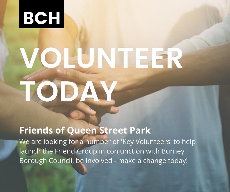 **VOLUNTEER CALL** - We are looking to find 4 key volunteers to help us launch the Friends of Queen Street Recreation Ground group, in conjunction with @BurnleyCouncil - wfy.ai/31iZJyW