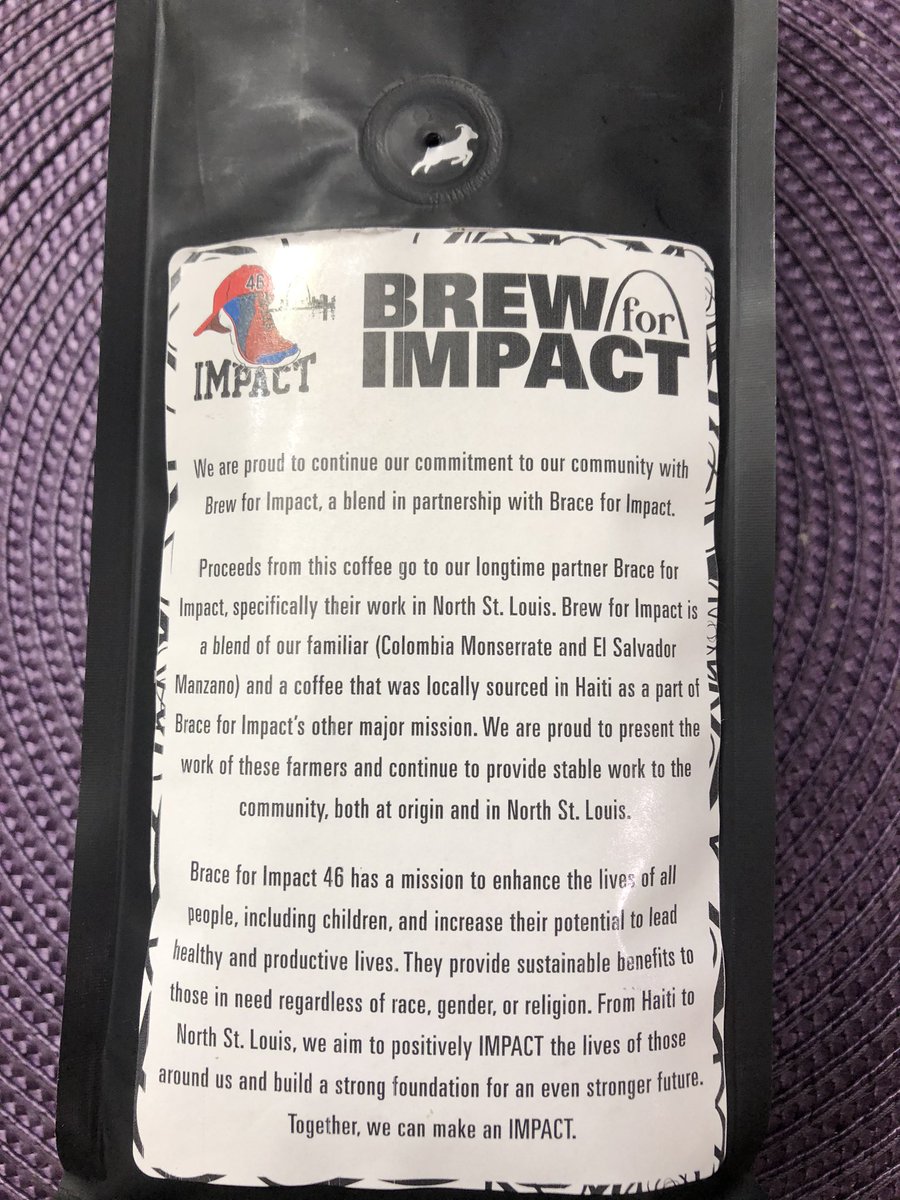 Mike Sigers (@mikesigers) on Twitter photo “Oh! Gosh that’s good!” 😋
That’s what I heard after “Brewing for Impact” w/ these <a href="/Brace4Impact46/">Brace for Impact 46</a> beans via <a href="/Kaldis_Coffee/">Kaldi's Coffee</a>.
Expertly sourced AND roasted. They make great coffee no matter which brew method you use and they help you help others.
Why wait?! Order today! 👊🏻 “Oh! Gosh that’s good!” 😋
That’s what I heard after “Brewing for Impact” w/ these <a href="/Brace4Impact46/">Brace for Impact 46</a> beans via <a href="/Kaldis_Coffee/">Kaldi's Coffee</a>.
Expertly sourced AND roasted. They make great coffee no matter which brew method you use and they help you help others.
Why wait?! Order today! 👊🏻