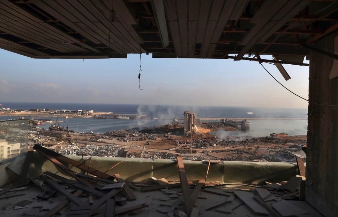 It happened at the Beirut port which is the main entry for imported food & medical supplies in Lebanon, the 1km area around the explosion has been completely wiped out. Damages have been reported up to a 10km radius leaving 300,000 homeless,countless of them lost their businesses